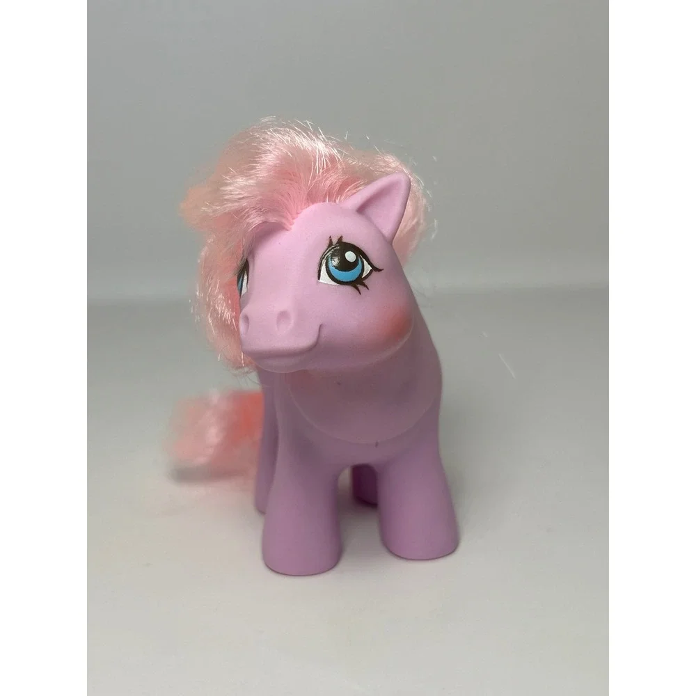 Vintage My Little Pony G1 Baby Fleecy Lavender Pink Yarn Balls‎ Hasbro 1984